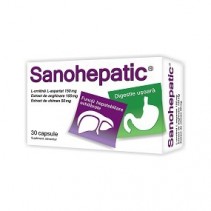 Sanohepatic 40+ Zdrovit, 30 capsule
