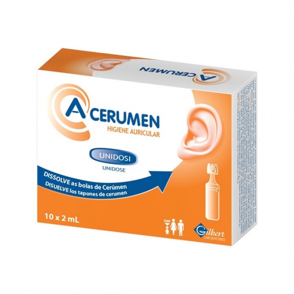 A-Cerumen Solutie auriculara 10 unidoze x 2 ml Gilbert