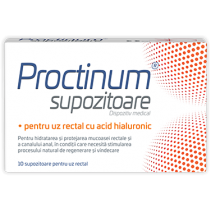 Proktoclean supozitoare antihemoroidale , 10 buc -Vitalia Pharma